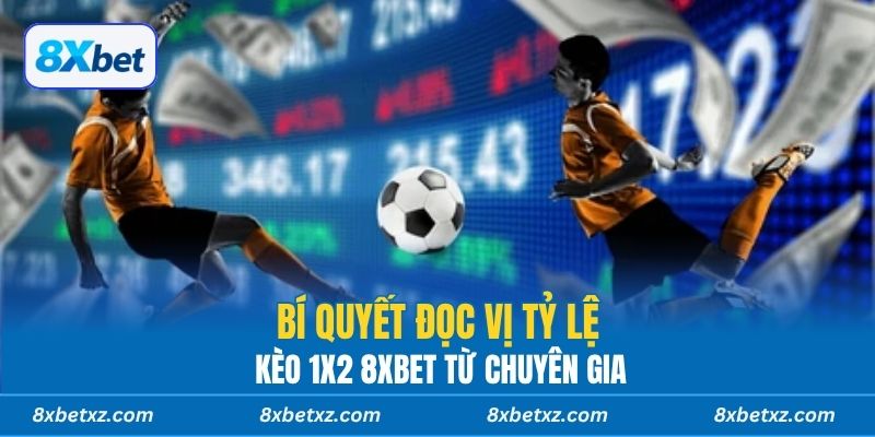 Bí quyết đọc vị tỷ lệ kèo 1x2 8xbet từ chuyên gia