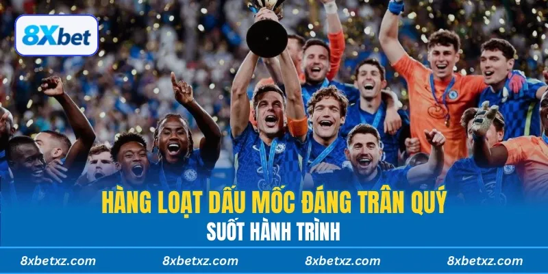 Hàng loạt dấu mốc đáng trân quý suốt hành trình